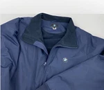 Vgc Authentic Bmw Men Xl Bomber Jacket Zip Up Fleece Lined Windbreaker Navy Blu. Fixed Price $62.00.