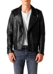 $799 New! Joe's Jeans Size Color Black Leather Moto Biker Zip Jacket. Fixed Price $265.00.