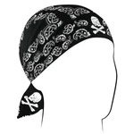 Zan Flydanna Cotton Skull Paisley Black. Fixed Price $9.98.