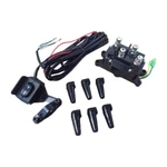 12V Solenoid Relay Contactor & Winch Rocker Thumb Switch W/ Mounting Bracket. Fixed Price $36.99.