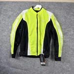 Fieldsheer Armored Breeze Mesh Yellow Motorcycle Jacket Women's Size 10 Nwt. Fixed Price $48.73.