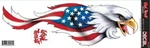 New Lethal Threat Usa Eagle Right Decal Sticker 6"X18" LT02001. Fixed Price $9.95.