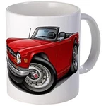 11OZ Mug Triumph TR6 Red Car - Printed Ceramic Coffee Tea Cup Gift. Fixed Price $7.99.
