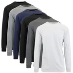 Men's Cotton Blend Heavyweight Long Sleeve Crew Neck Shirt ( Sizes, S-3XL ) Nwt. Fixed Price $11.37.