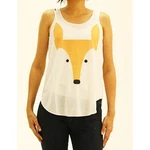 Tank Top Shirt Print Casual Light Weight S/m M/l Tee Women's Foxy Animal. Fixed Price $14.95.