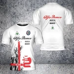 Alfa Romeo Gta Racing T-shirt White Graphic Motorsport Tee Women S-5XL. Fixed Price $30.99.