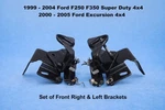 2C345340AC 2C345341AC 99 F250 4X4 Set Of Front Leaf-spring Hanger Brackets. Fixed Price $270.00.