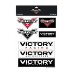Victory Motorcycle New Oem Assorted Logo Decal Sticker Set, 2864429. Fixed Price $12.94.