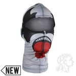 Red, Black & White Rocker Design Nylon Balaclava Ninja Swat Face Mask Liner. Fixed Price $6.95.