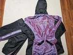 Harley-davidson Women's Riding Set Rain Jacket And Pants S/m Motorcycle Purple. Fixed Price $99.99.