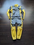 Dainese Ducati Stripe 2 Piece Suit Leather Motorcycle Vintage Eur 46 Jacket Pant. Fixed Price $425.00.