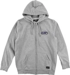 Fmf Men's Strokes Zip-up Fleece Hoodie Sweater Sweatshirt Heather Grey Medium. Fixed Price $24.99.