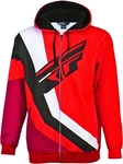 Nos Fly Racing 354-0152M Retro Zip Hoody Red Black Size Mens Md. Fixed Price $13.99.