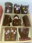 Mid Century Novelty Jigger Set Barware Gun Shot Glass Big To Hell Pottery. Fixed Price $98.00.