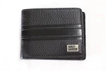Harley-davidson Official Men's Embossed Stripe Bi-fold Wallet, Black 99433-18VM. Fixed Price $40.00.