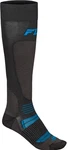 Fly Racing Snow Midweight Wool Socks Sm-md Gray/blue 350-0574S. Fixed Price $27.95.