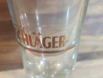 Goldschlager Big Double Shot Glass Lettering Vintage Accessory Barware. Fixed Price $9.00.