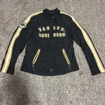 Harley-davidson Women's Airwing 3-IN-1 Riding Jacket CD4 Black/gold/white Sm. Fixed Price $64.99.