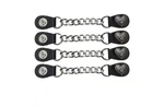 Leather/chain Vest Extender Tribal Heart, (4 Set) Motorcycle Biker-free Shipping. Fixed Price $29.99.