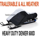 Trailerable Deluxe Snowmobile Cover Polaris Medium 1 P.. Fixed Price $74.69.