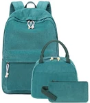 Bluboon School Backpack Teens Girls Boys Kids Book Bags With Lunch Box.... Fixed Price $28.04.