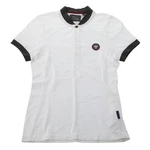 Women's Jaguar Accent Collar Polo Shirt White Size 6 New With Tag. Fixed Price $51.54.