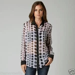 Fox Racing Women's Light Long Sleeve Top - White/black Sz. Fixed Price $24.99.