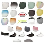 Bell Custom 500 3 Snap Shield Visor Universal Bubble Dlx Retro Flip Flat 510 520. Fixed Price $49.95.