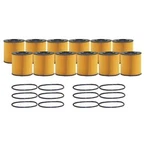Wix Set Of 12 Engine Oil Filters (metal Free) For S40 S80 V40 V70 XC70 XC90. Fixed Price $108.95.
