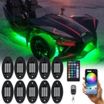 For 2015-2024 Polaris Slingshot 10X Rgb Led Rock Lights Neon Underglow Kit. Fixed Price $59.65.