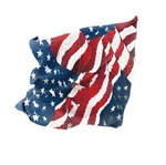 Zan Headgear Wavy Flag Usa Fleece Lined Motley Tube Face Covering TF265. Fixed Price $12.95.