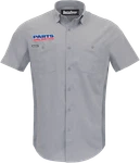 Throttle Threads Parts Unlimited Vented Shop Shirt - Gray Small PSU37ST26GYSM. Fixed Price $73.89.