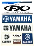 Factory Effex Yamaha Iron-on Logo Sheet 28-82200 New. Fixed Price $29.95.
