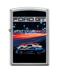 Zippo 2534, "ford Mustang Gt" Street Chrome Finish Lighter. Fixed Price $19.00.