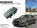 Jaguar Remote Smart Key Replacement Repair Rebuild Case 2013-2017 XF-C2D39384. Fixed Price $28.05.