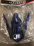 JUST1 J32 Replacement Helmet Peak Visor Raptor Blue Large Mx Dirt Bike. Fixed Price $10.00.
