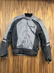 Fly Butane Grey Jacket Built Protective Gear Motorcycle Riding Red Bull. Fixed Price $149.99.