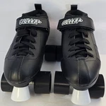 Chicago Bullet Low Cut Speed Boot Padded Collar Roller Skates Men Sz. 8. Fixed Price $36.69.