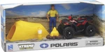 New Ray Toys SS-37436 1:18 Scale Polaris Sportsman XP1000 With Camper. Fixed Price $22.95.