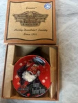Davidson Ornament Mini Plate 2001 Harley-claus Limited 13TH Edition W/box. Fixed Price $9.99.