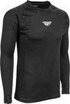 Fly Racing Mens Heavyweight Long Sleeve Base Layer Shirt - Black Small. Fixed Price $30.75.