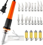 22 Pieces Electric Hot Knife Cutter Tool Include Heated Plastic Wi. Fixed Price $28.70.