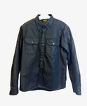 Scorpion Exo Covert Waxed Riding Shirt Large Black Denim Kevlar Lined Nwot. Fixed Price $135.00.