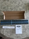 Ford Maverick 2022-2026 Putco Door Sill Protector Plates Kit Black Platinum 4PC. Fixed Price $100.00.