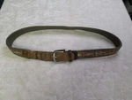 Bison Design Fly Fishing Belt Usa Canvas Mens Size 34 Trout Web Leather. Fixed Price $16.00.