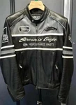 Handmade Cowhide Harley Men Screaming Eagle Motorbike Leather Jacket. Fixed Price $208.99.