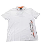 Genuine Lamborghini Sm Polo Shirt White With Logo 9013187CCW086EM1XX. Fixed Price $59.83.
