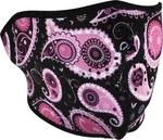 Zan Half Face Mask WNFM162H Purple Paisley Neoprene Wind Fall Winter. Fixed Price $7.68.