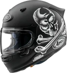 Arai Contour-x Jolly Roger Helmet Black White Street Dot. Fixed Price $949.95.