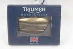 Triumph Tank Badge Belt Buckle Gold MBUA12149 New!. Fixed Price $44.99.